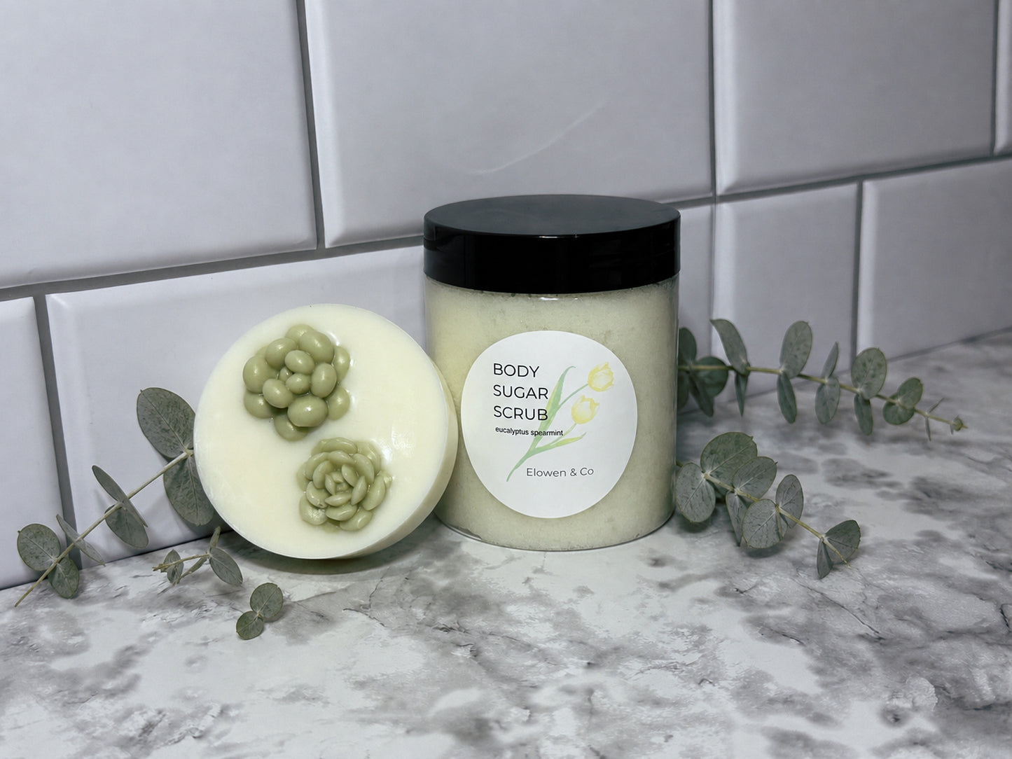 Soap and Body Sugar Scrub duo