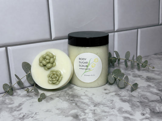 Soap and Body Sugar Scrub duo