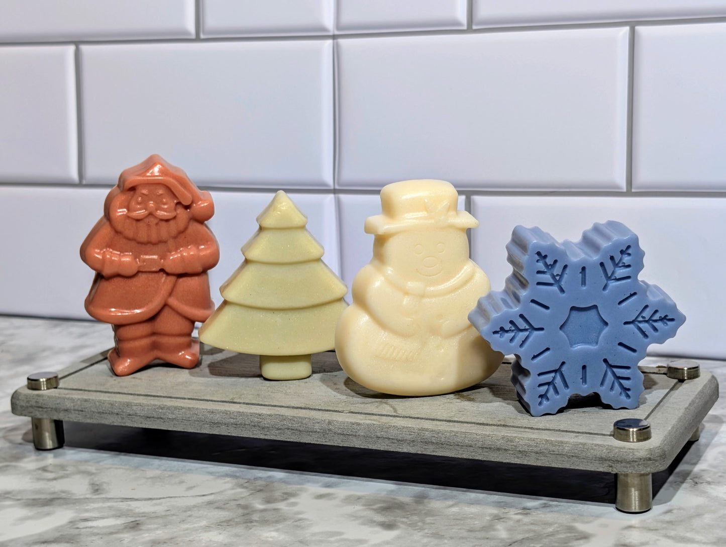 Christmas 4pcs Soap Set